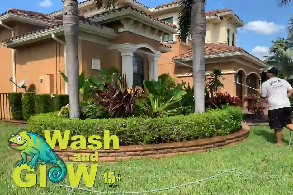 Pressure Wash House