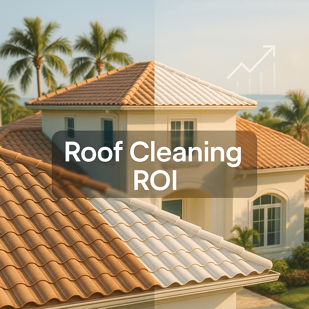 Before Selling: Roof Cleaning ROI in Naples