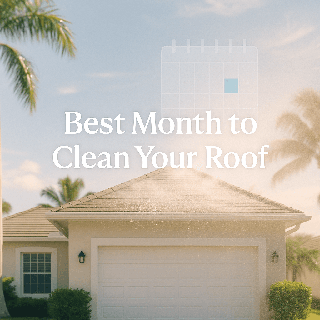 Best Month to Clean a Roof in Southwest Florida