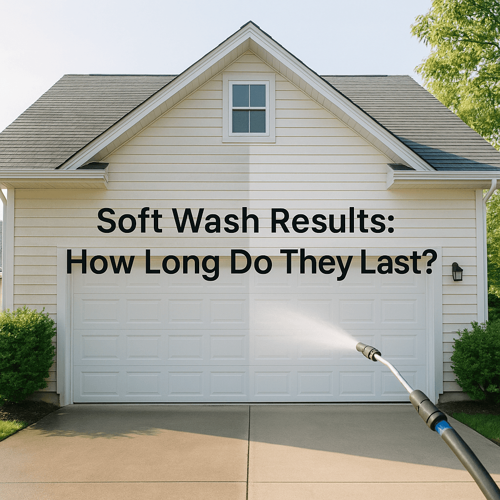How Long Do Soft Wash Results Really Last?