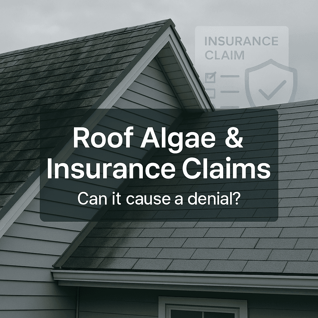 Insurance Claims: Can Roof Algae Cause Denial?