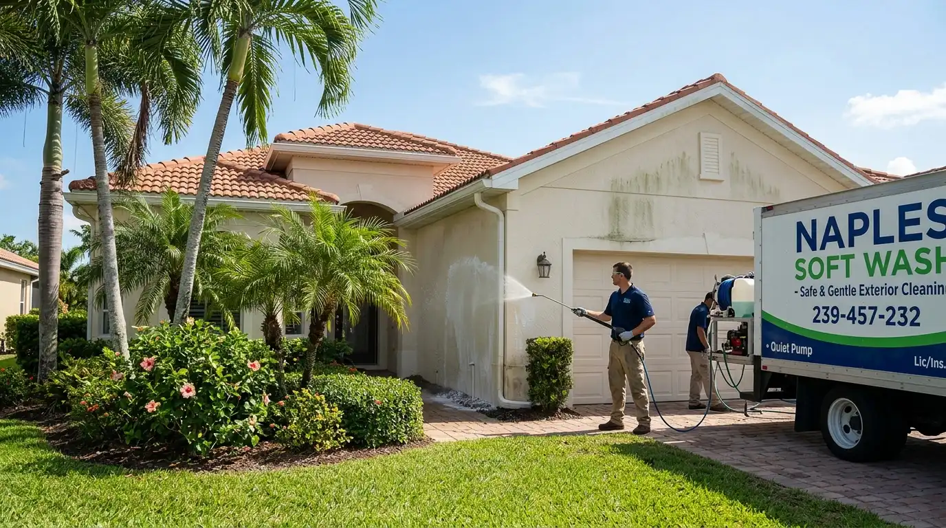 House washing Naples FL