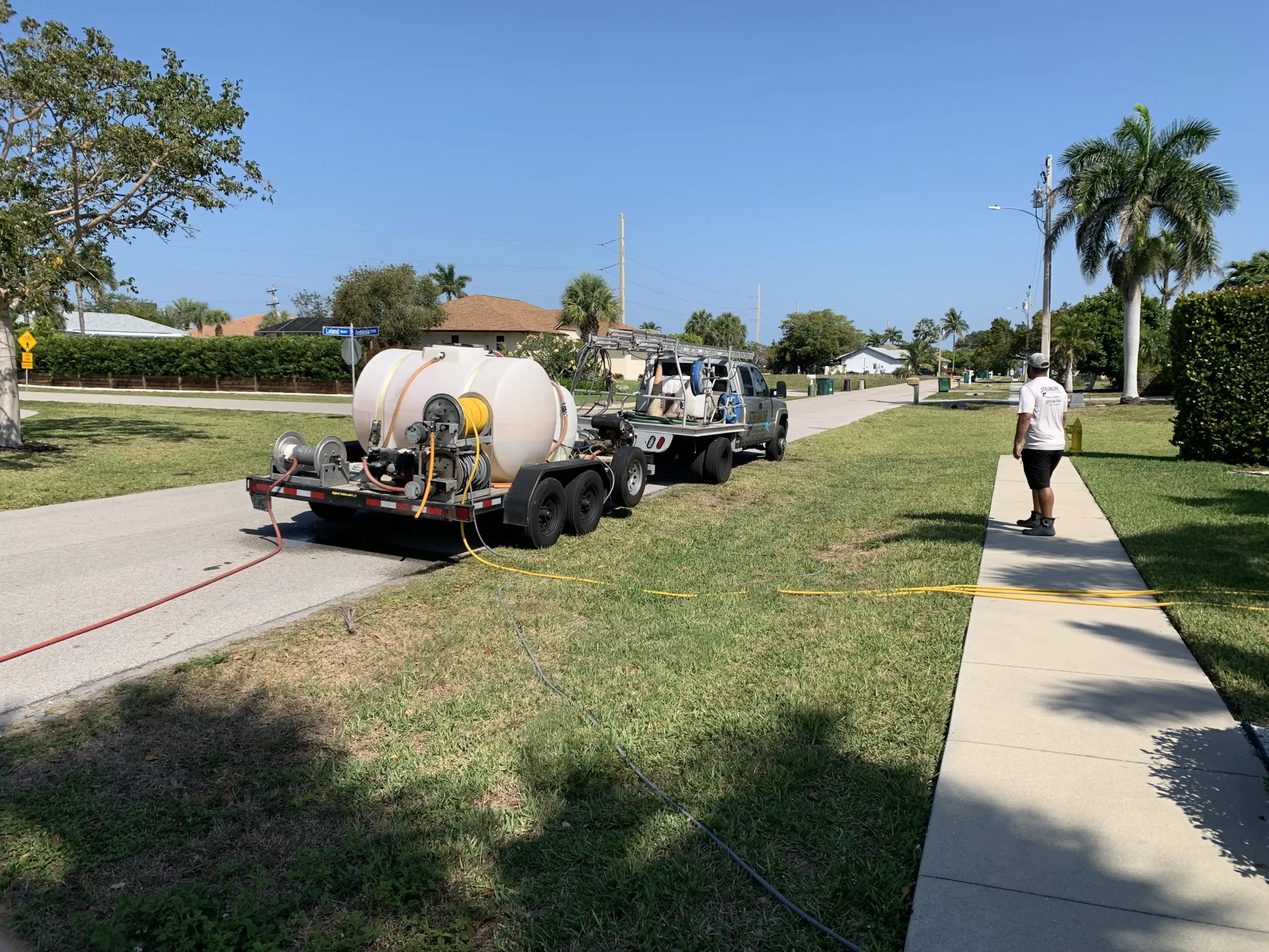 Sidewalk Cleaner Naples FL — Wash & Glow 2 - Year Guarantee