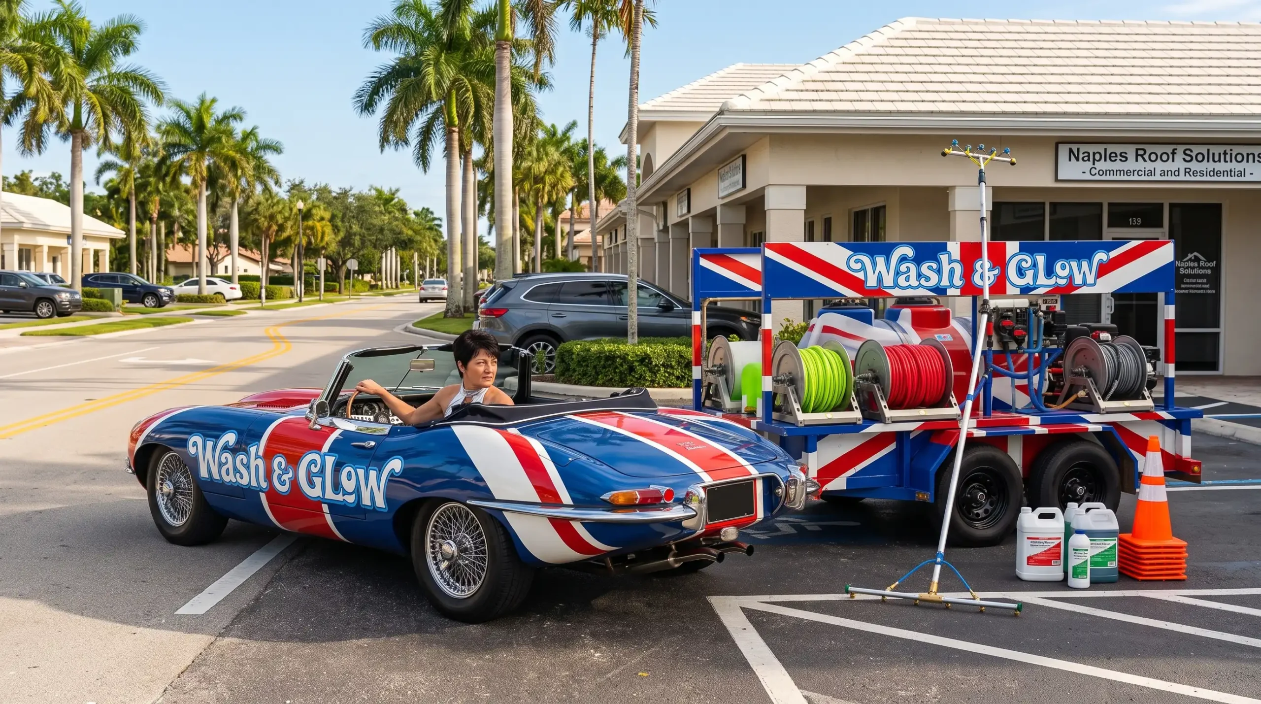 Soft Wash Roof Clean Naples FL — Licensed 2-Year Guarantee Wash & Glow